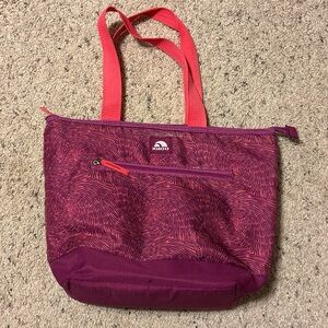Igloo Pink and Purple Tote Bag Medium Size